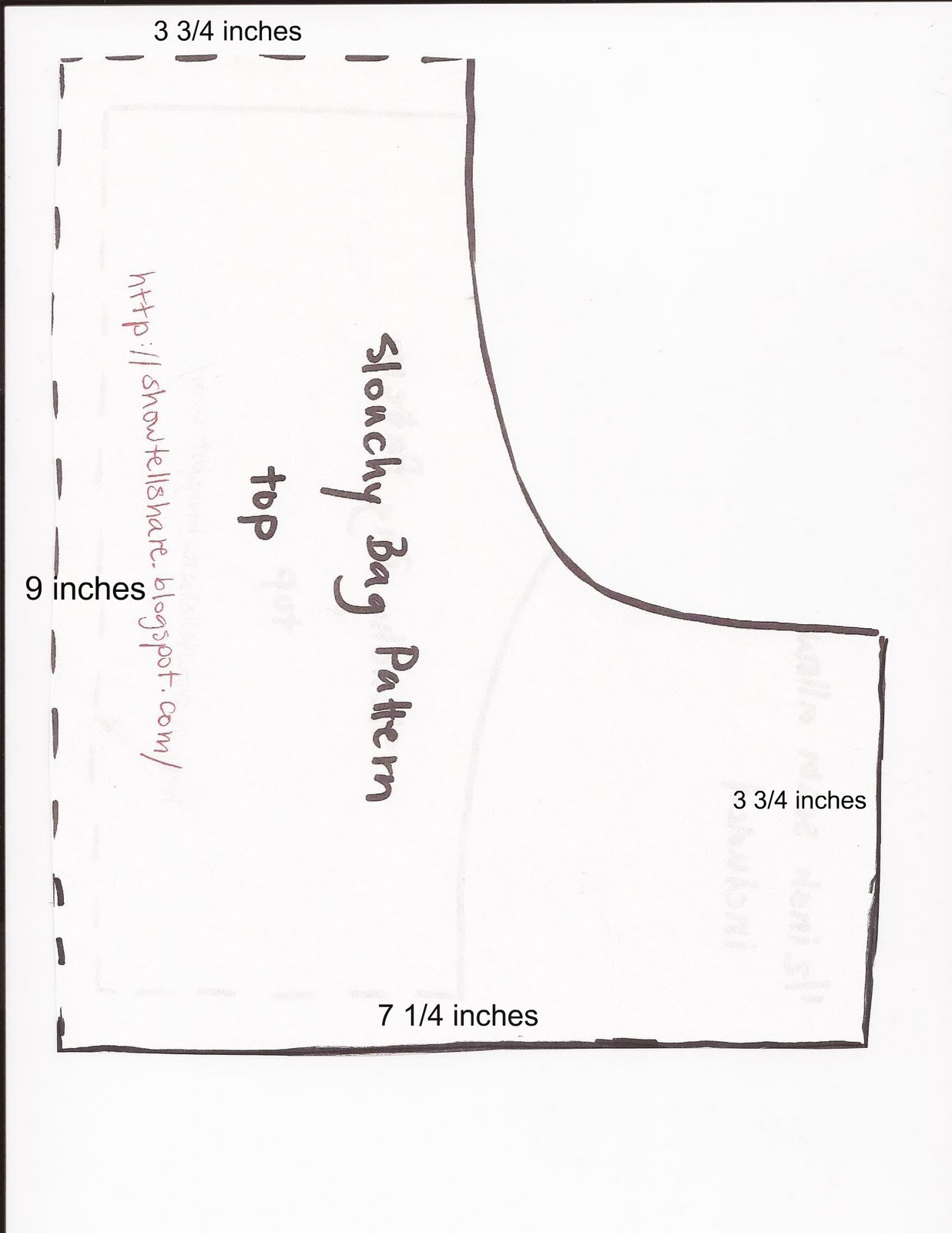 Slouchy Hobo Bag Pattern & Tutorial DIY Tutorial Ideas!