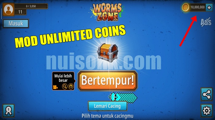 Download zona cacing mod
