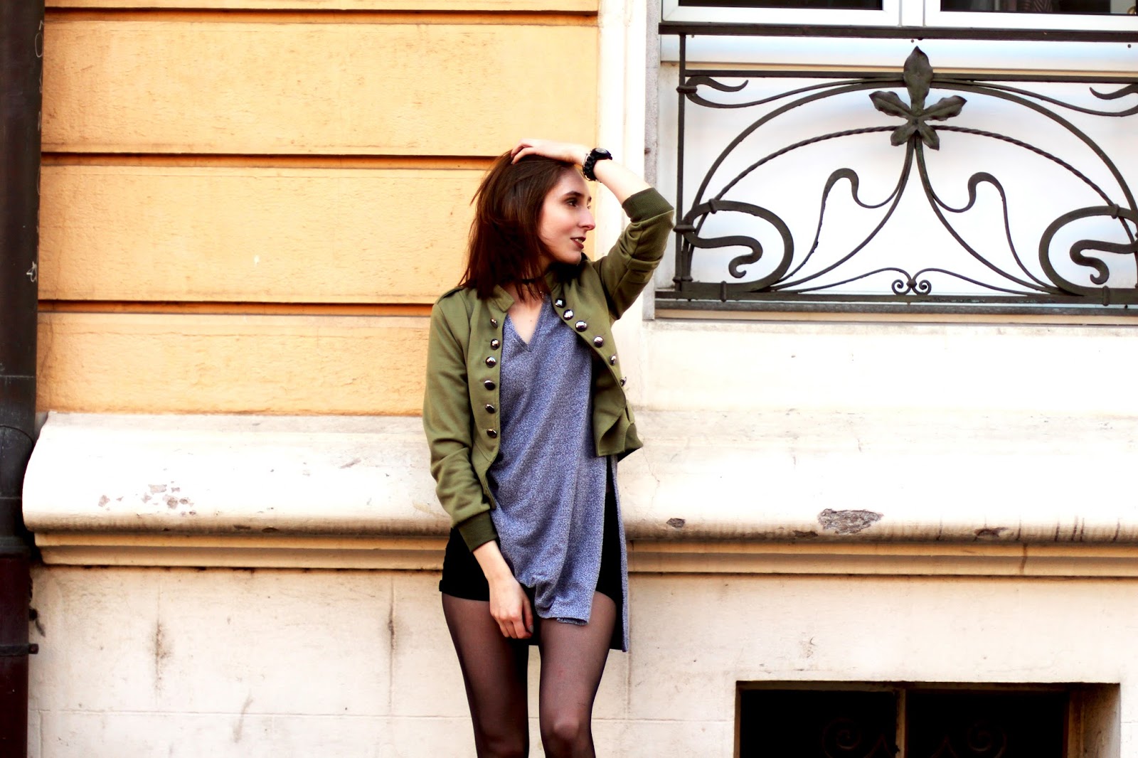 outfit swiss fashion blogger military project goals