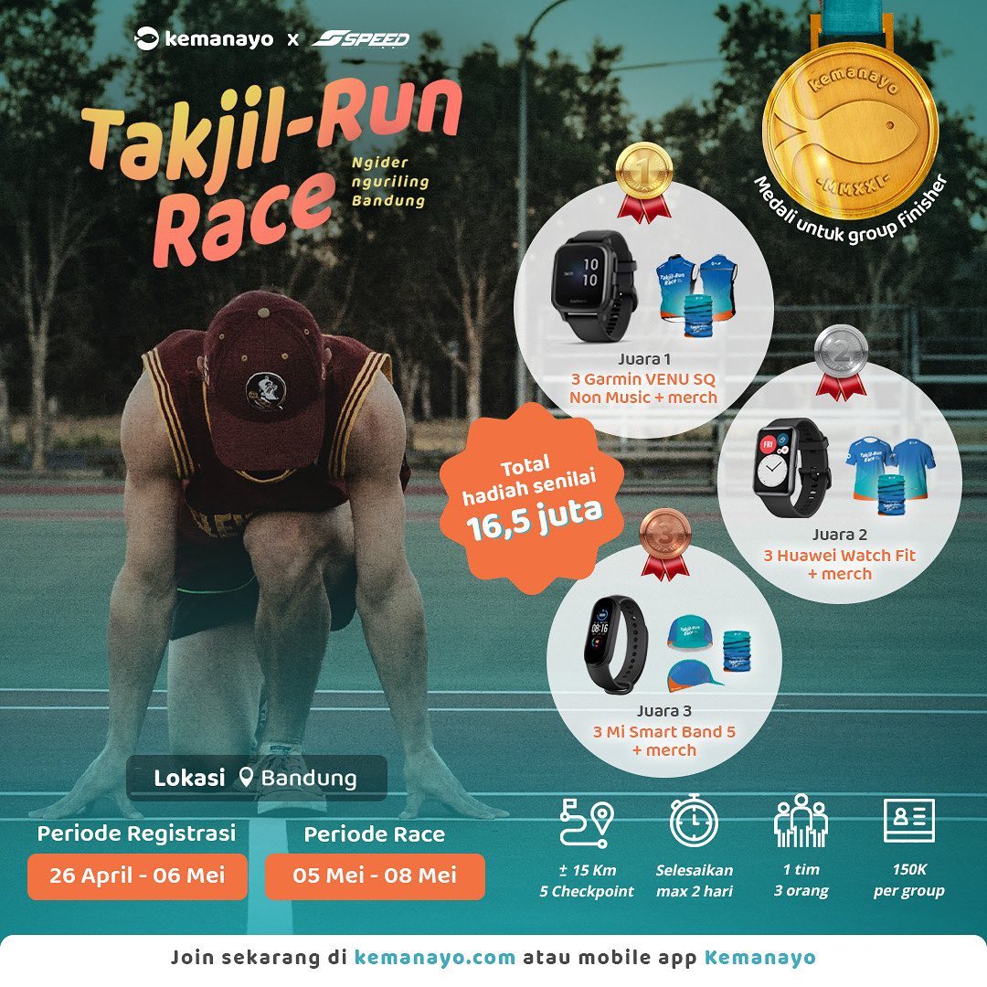 🔍 Takjil-Run Race • 2021 Takjil-Run Race • 2021