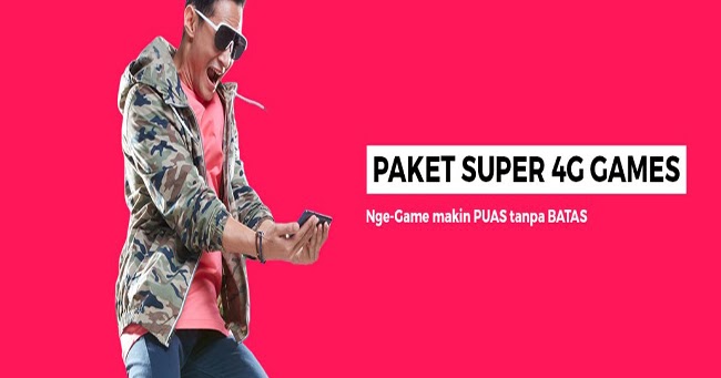 Cara paket game smartfren