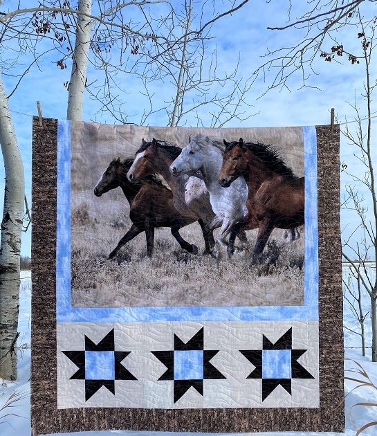 Tamarack Shack Running Free Quilt
