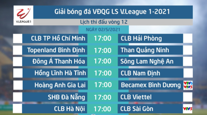 Dự đoán vòng 12 giải  V-League 2021 (diễn ra ngày 2/5) Vong12-vleague2021