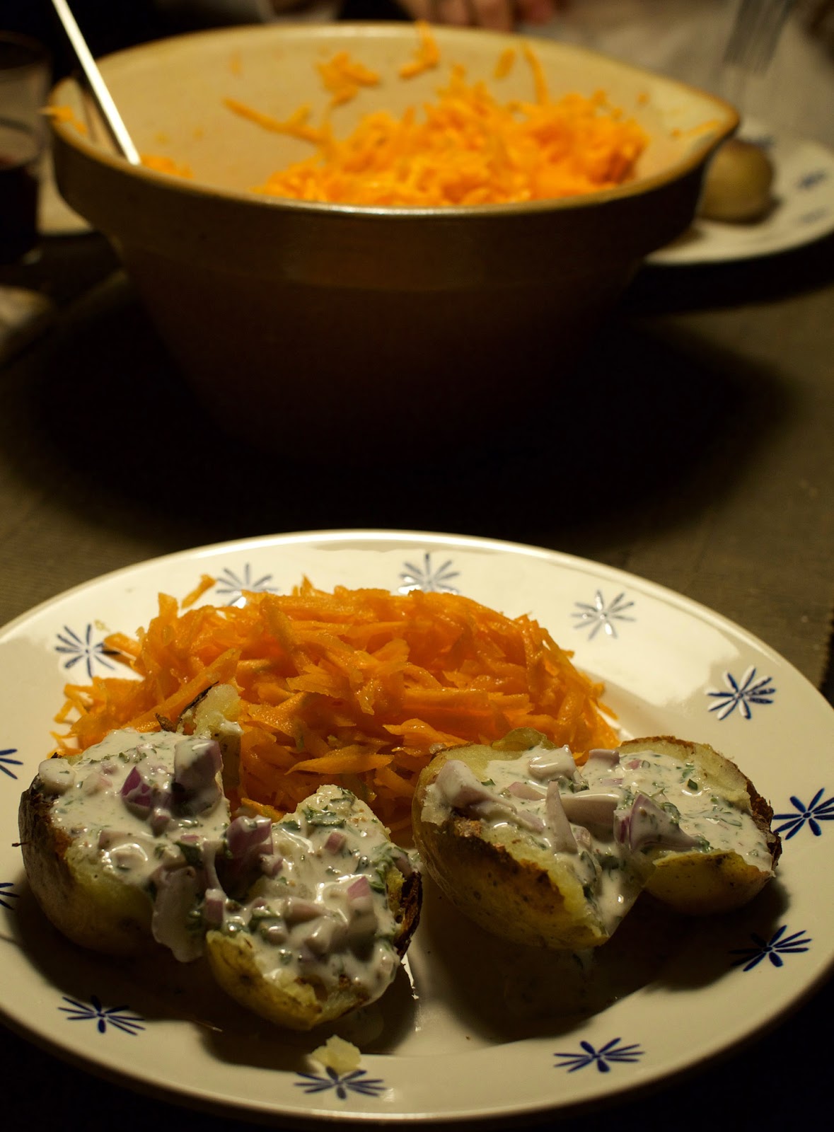 Backkartoffeln Mit Minze Tsatsiki — Rezepte Suchen