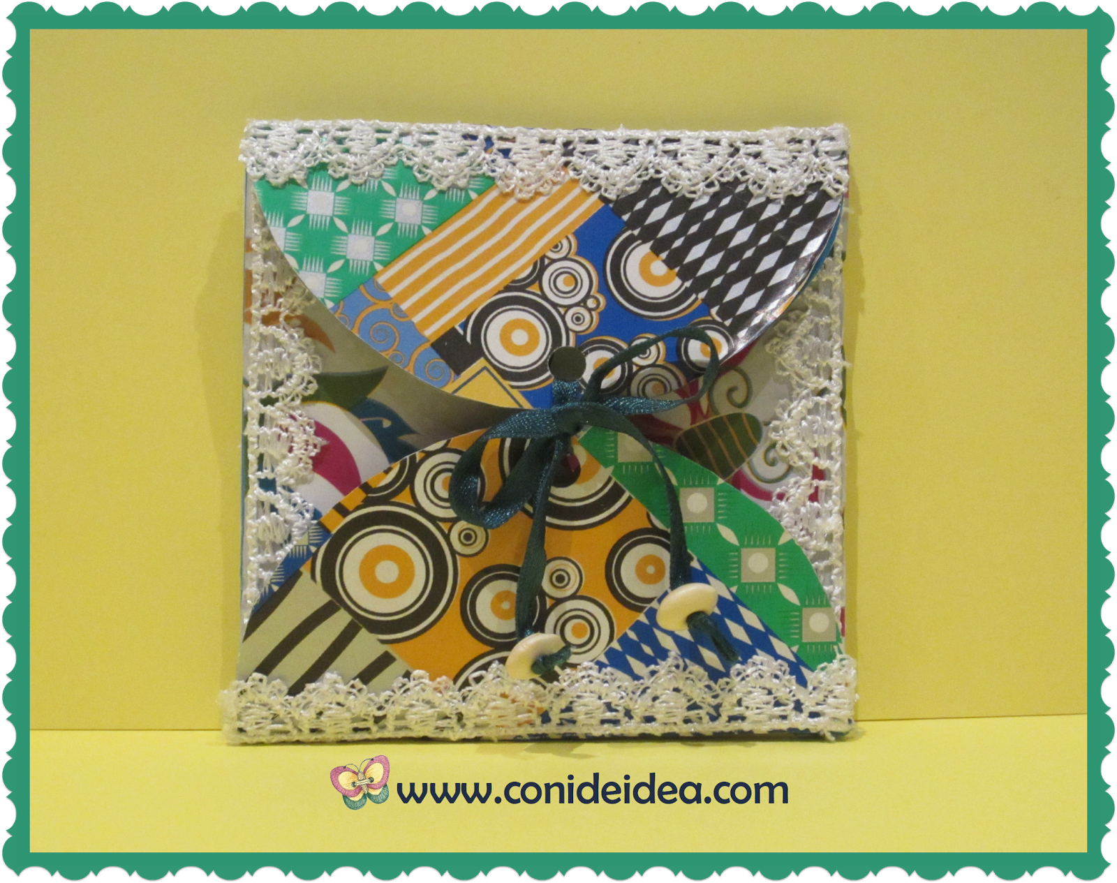 Manualidades Con i de idea Tarjeta de Scrapbook
