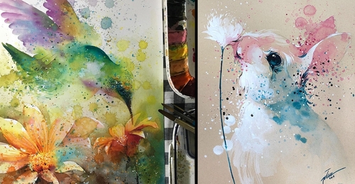 00-Tilen-Ti-Paintings-of-Animals-with-Splashes-of-Paint-www-designstack-co
