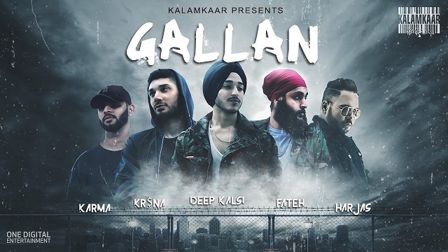 Gallan Lyrics | Deep Kalsi, Fateh, Kr$na, Harjas, Karma