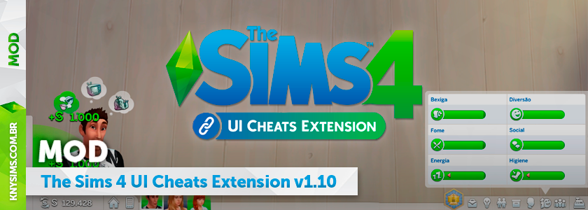 The Sims 4 UI Cheats Extension Mod 