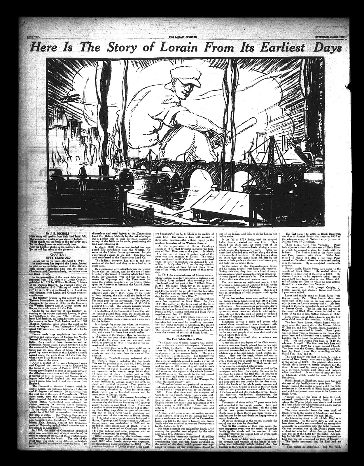 The Ghost Of The Lorain County Newspaper - 2l3ooie