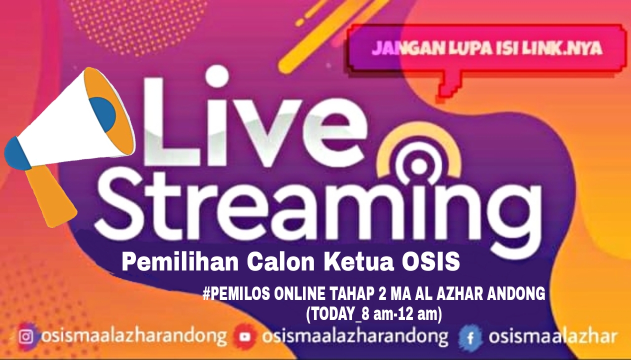 Dilakukan Secara Online Partisipasi Pemilihan Ketua Osis Ma Al Azhar Andong Tetap Tinggi Zumrotut Tholibin