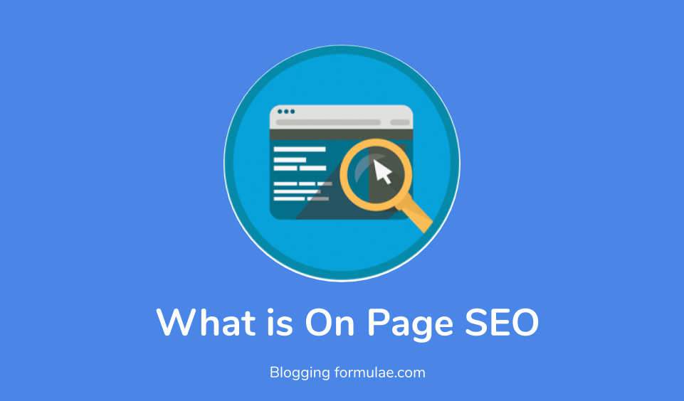 What is On page SEO