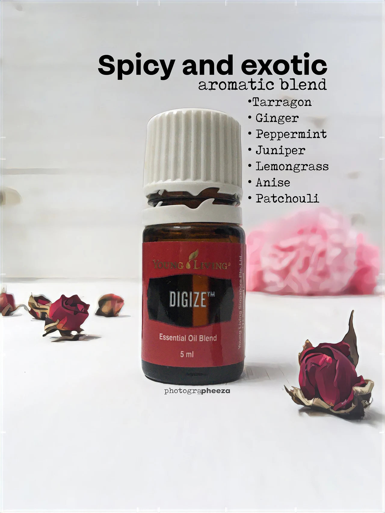 Essential Oil Digize Young Living Melegakan Sakit Perut