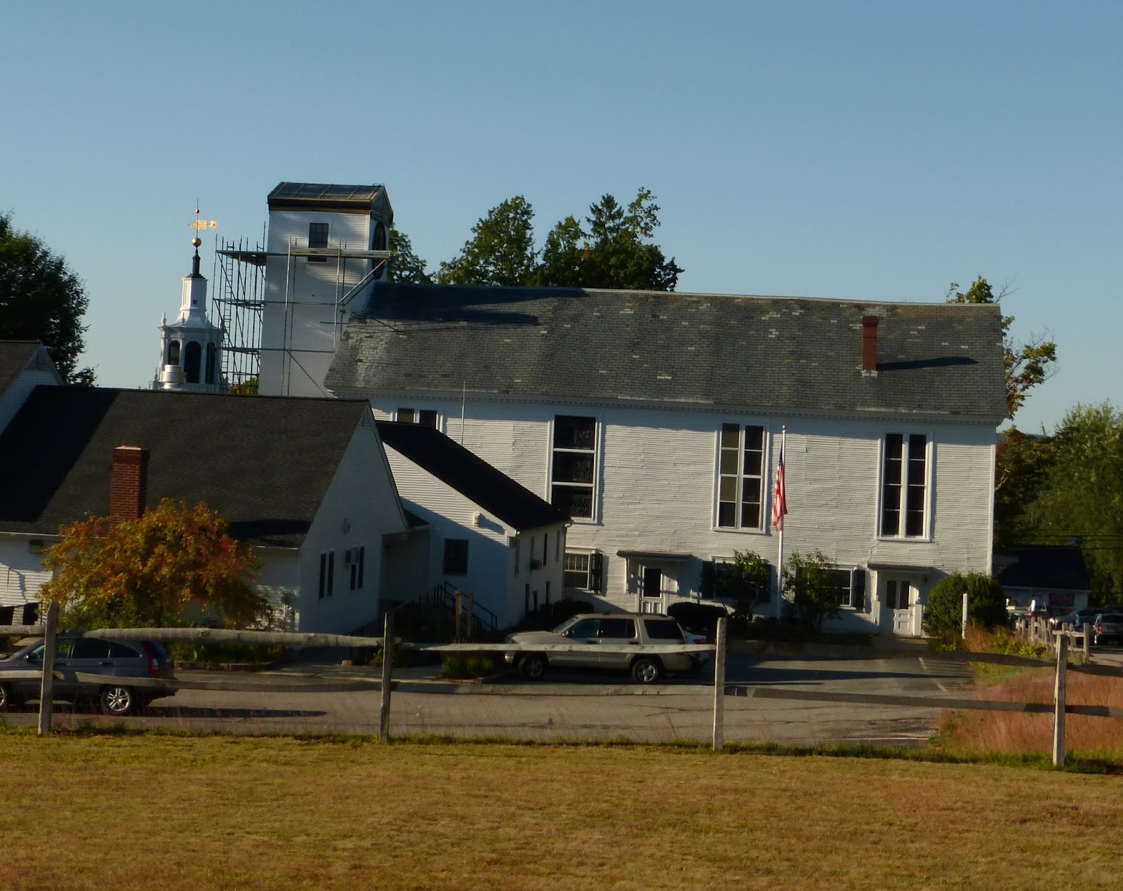 Nutfield Genealogy Steeple Renovations for the First Parish Church