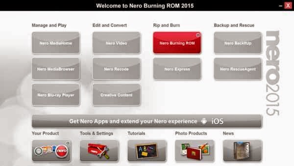 cara download gratis nero burning rom full version