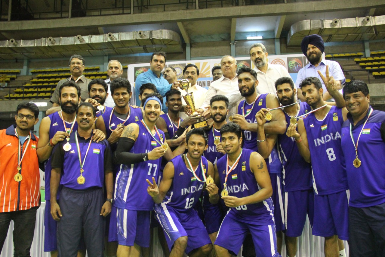 Hoopistani Indian Senior Men’s Basketball team returns to the