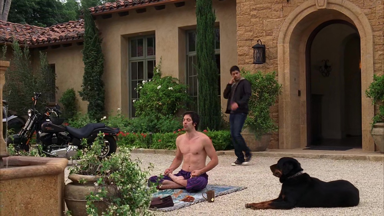 Rhys Coiro shirtless in Entourage 7-07 "Tequila and Coke" .