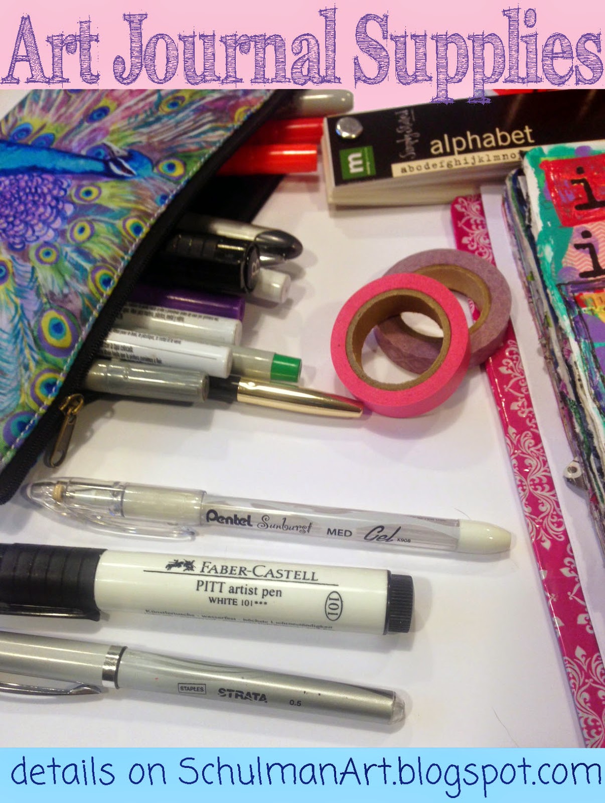 Five Favorite Art Journal Supplies - the Inspiration Place