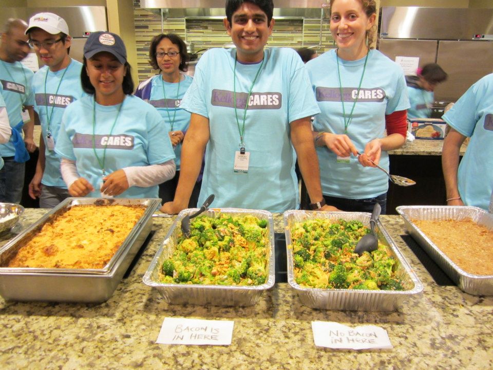 Lena's works of heart Kellogg Cares Day 2012