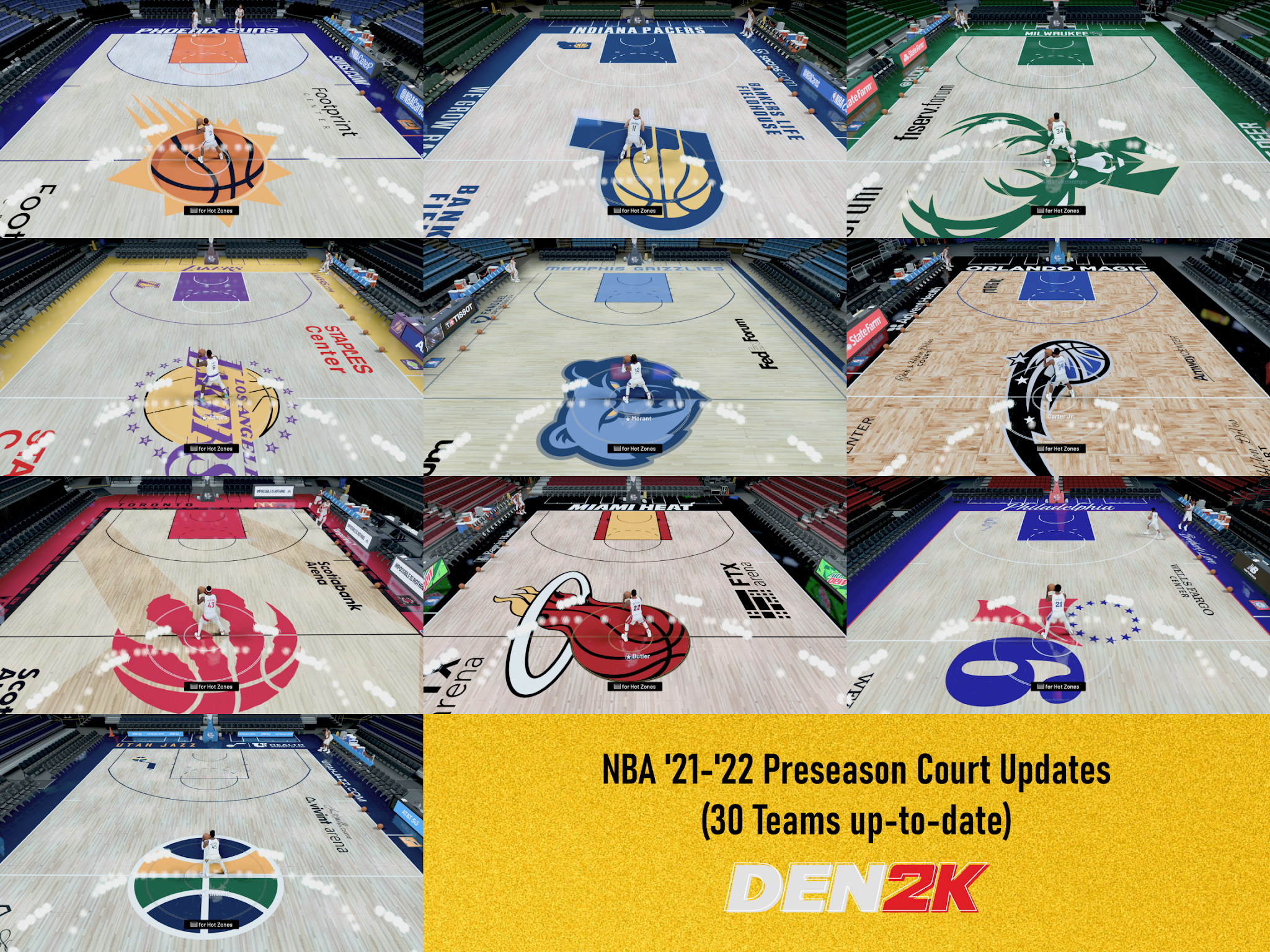 NBA 2K22 Utah Jazz Regular Court 2022-2023 (8K) - Shuajota: NBA 2K24 Mods,  Rosters & Cyberfaces