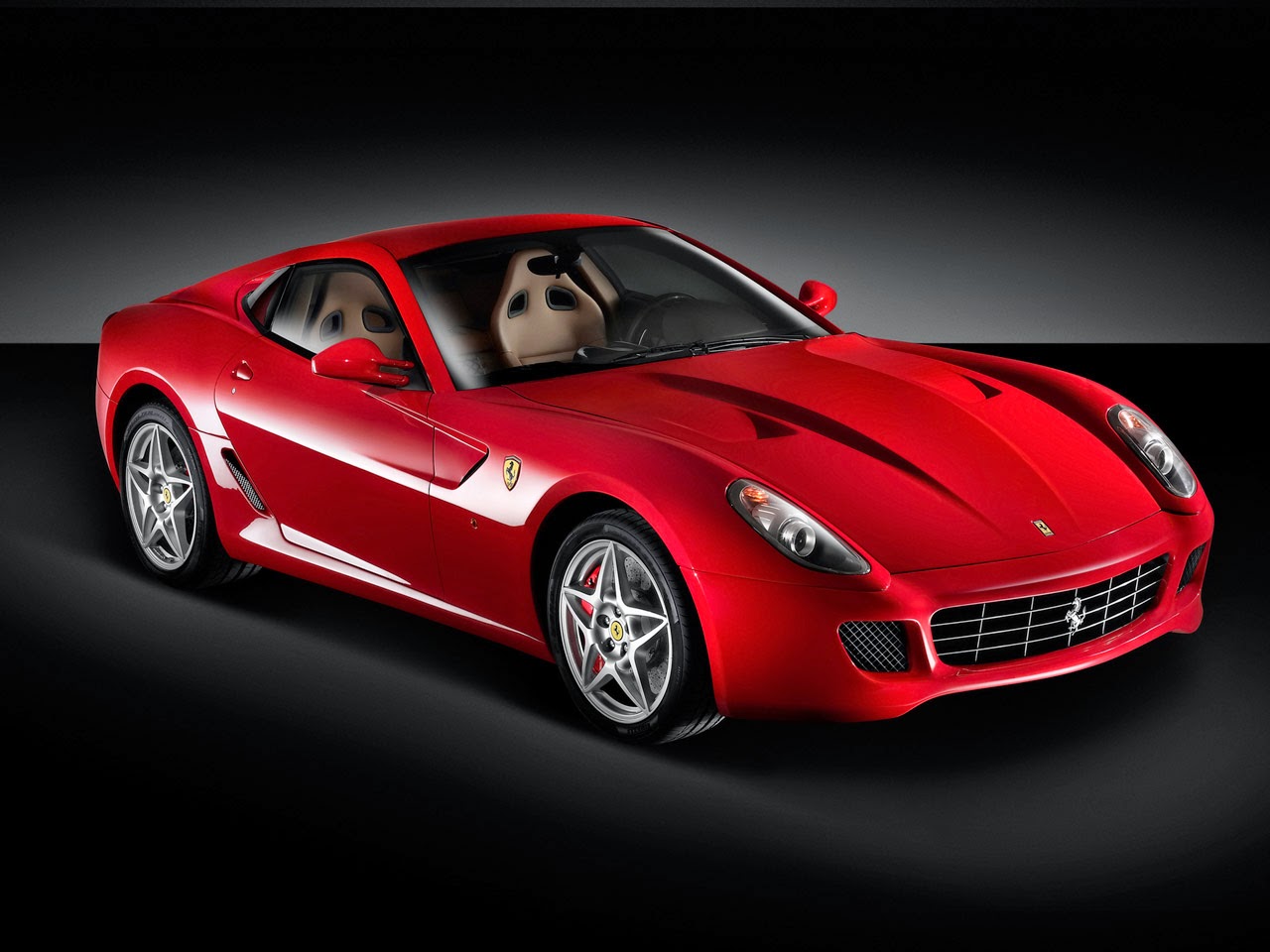 13張紅色法拉利Ferrari  599 GTB Fiorano酷炫高解析度桌布下載！(1280×960)