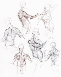 figuredrawing.info news: Sketches from the last couple weeks