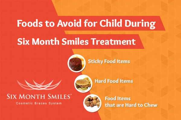 Foods to Avoid for Child During Six Month Smiles Treatment