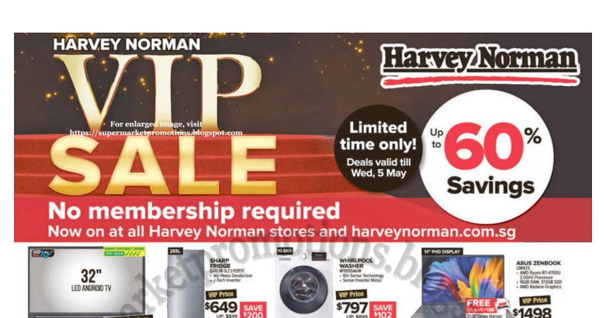 Harvey Norman Sale 30 April 05 May 2021 Supermarket Promotions