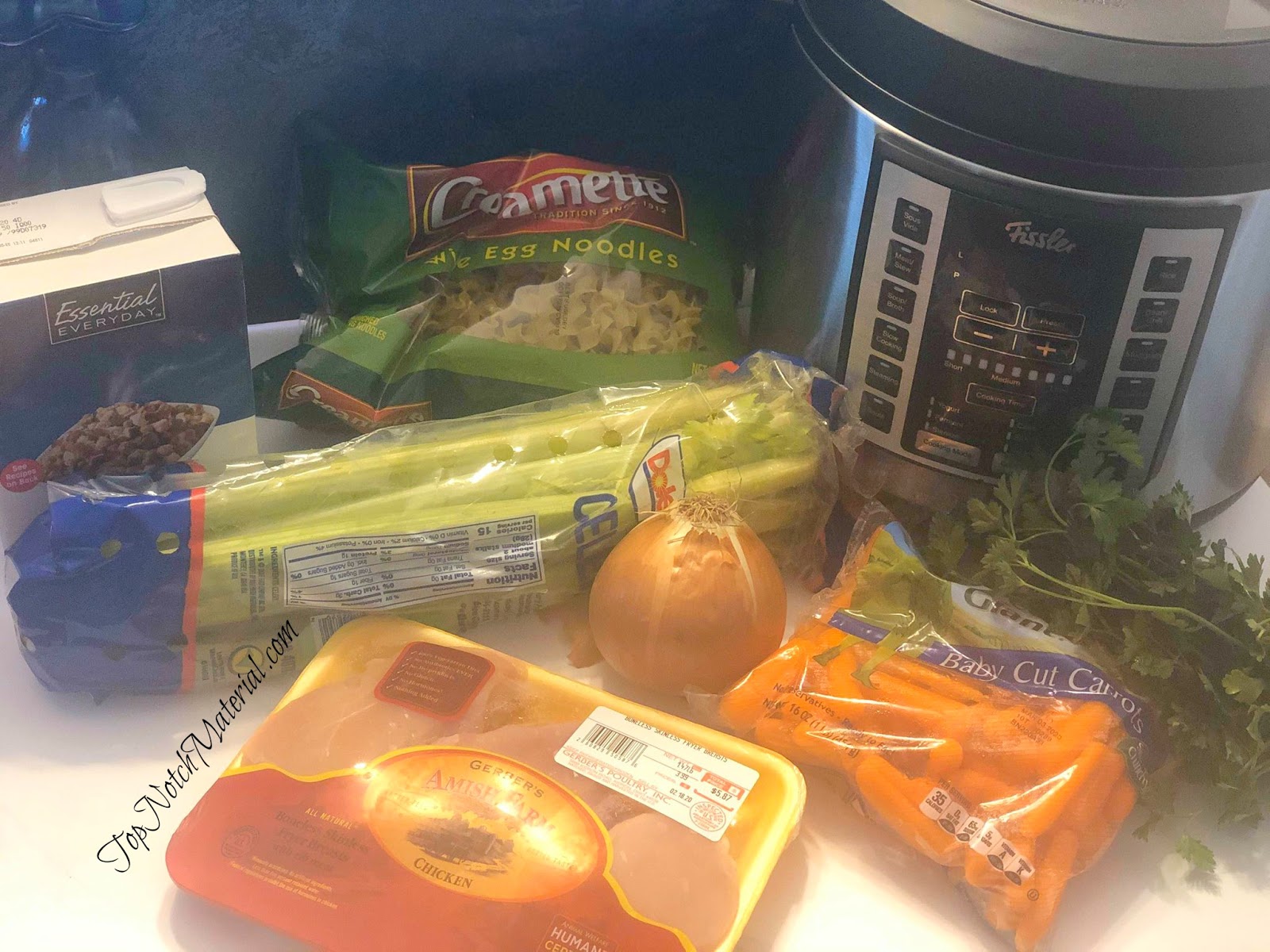 Top Notch Material Fissler Souspreme MultiPot Chicken Noodle Soup