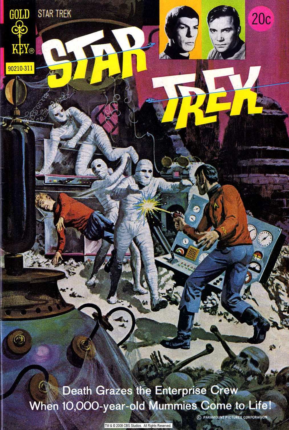 MONSTER BRAINS Star Trek Comics