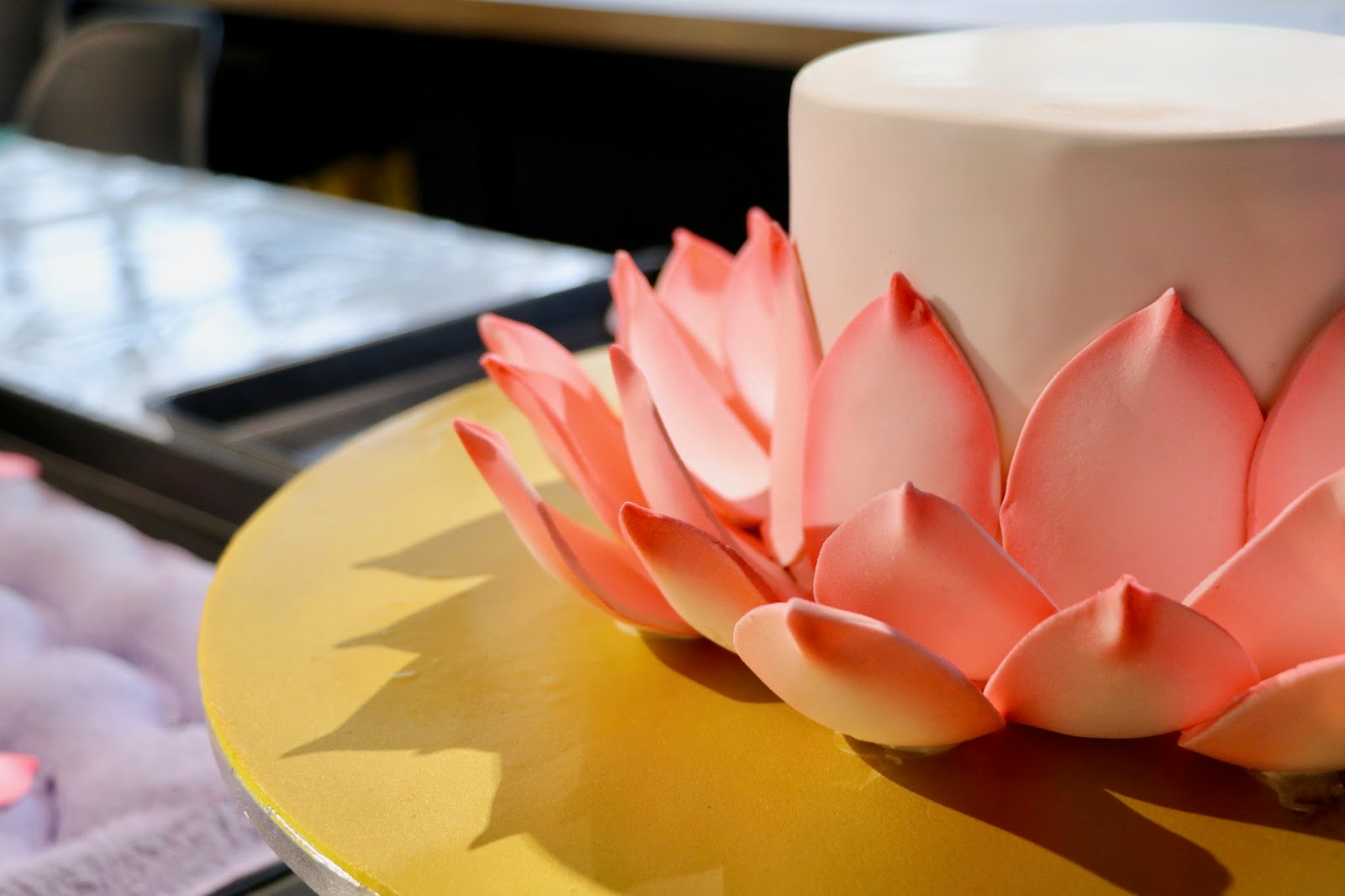 Baking Maniac Lotus Cake for an Engagement Party