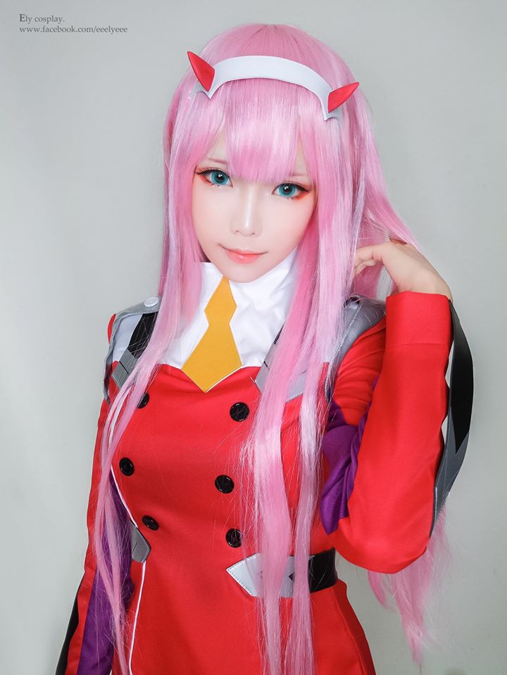 20+ Best Cosplay Zero Two (Darling in the Franxx) yang Paling Cantik