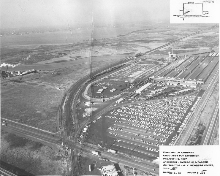 Industrial History Ford's Chicago Torrence Avenue Assembly Plant