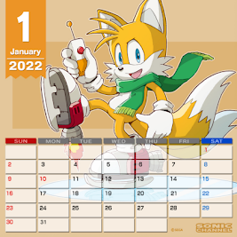 ¡Descarga el nuevo calendario de Sonic Channel!