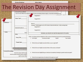 Revision is not a solo activity. Many professors assign a revision day assignment or peer revision in their classes. Take advantage of the opportunity!