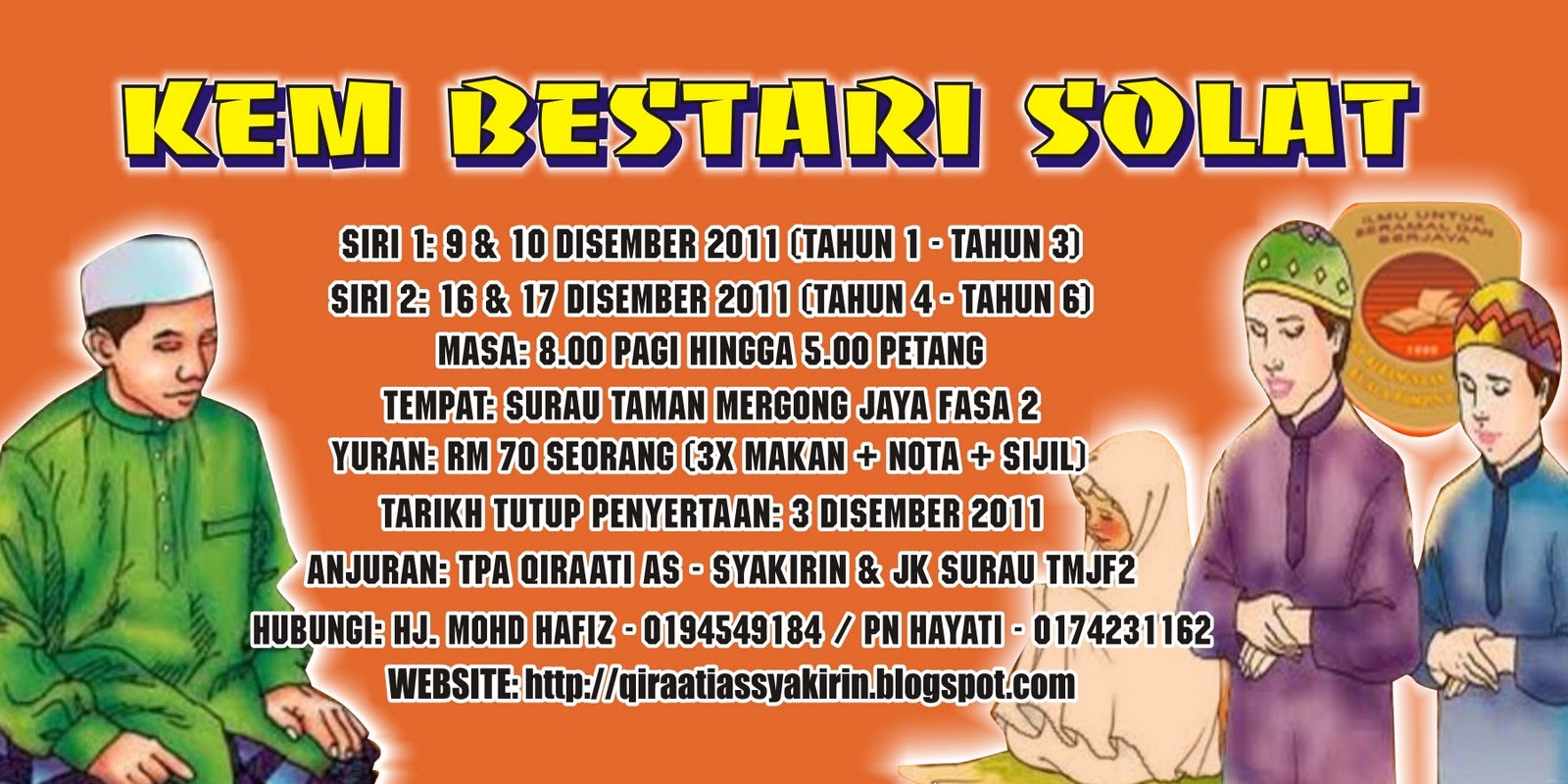 QIRAATI ASSYAKIRIN KEM BESTARI SOLAT