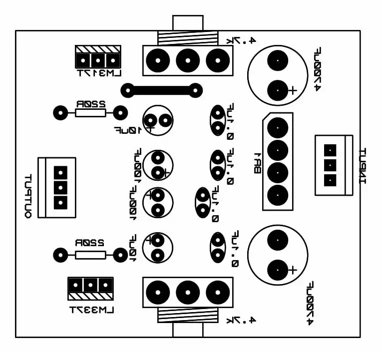 dual power supply pcb top dual power supply pcb top