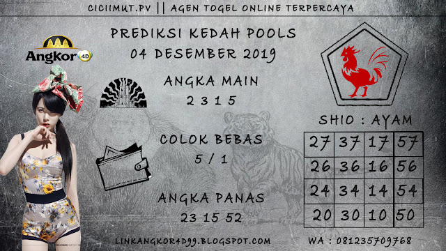 PREDIKSI KEDAH POOLS 04 DESEMBER 2019 PREDIKSI KEDAH POOLS 04 DESEMBER 2019