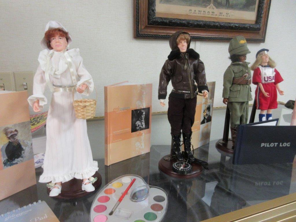 Candor Free Library Dolls celebrate Women's History