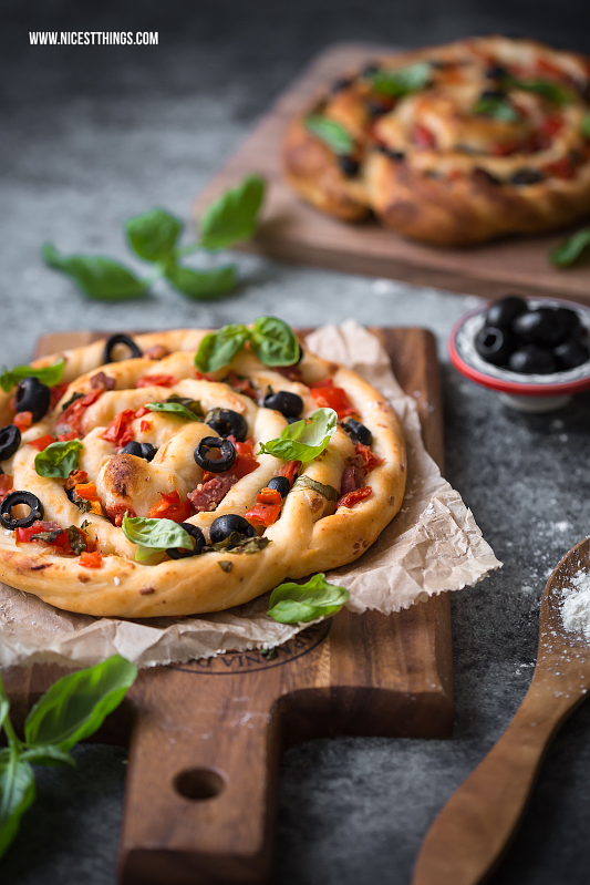 Pizza mal anders: Pizzaspirale