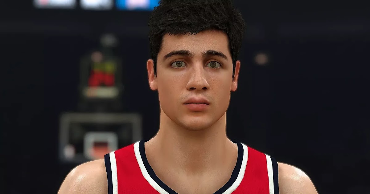 NBA 2K21 Deni Avdija Cyberface by Mr.Star Shuajota NBA