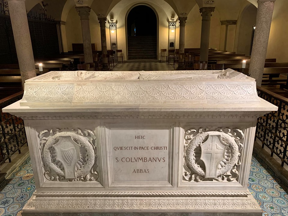 New Liturgical Movement: The Abbey of St Columbanus in Bobbio, Italy