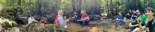 Sungai Pisang Waterfall Gombak