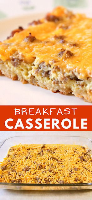 Cheesy Sausage Breakfast Casserole
