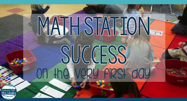 Want to implement math stations this year? Here are some ideas for the kindergarten or 1st grade classroom to get started with easy center rotations and activities. Kids will love these student centered activities and you will love their independence! Start small to grow big! 