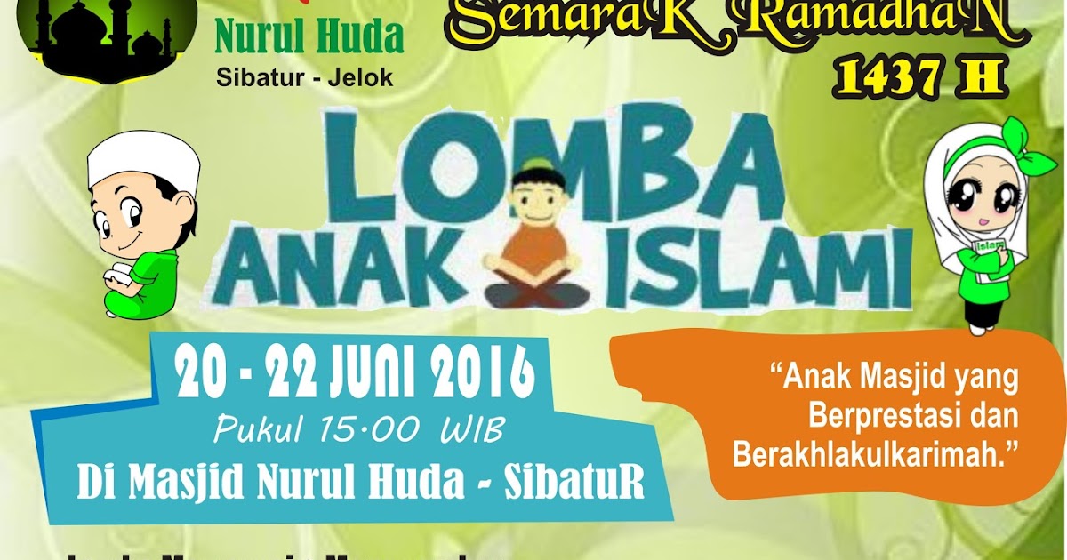30 Ide Keren Pamflet Bulan Ramadhan Little Duckling Blog