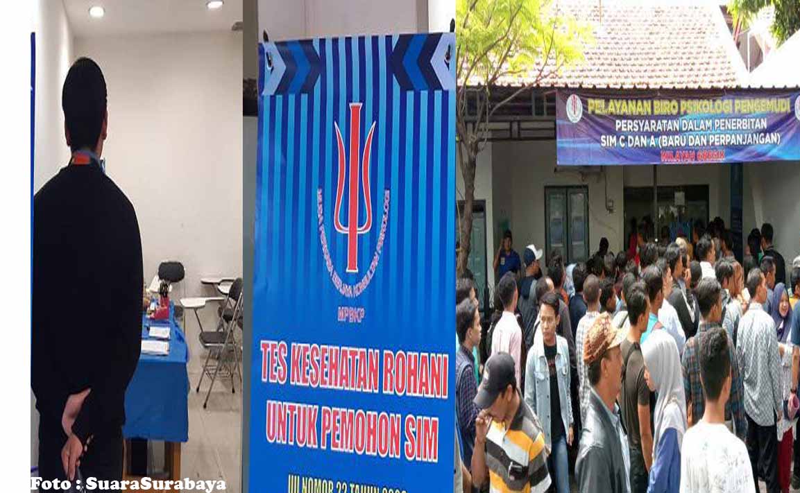 Perpanjangan Atau Buat Sim Baru Harus Lulus Tes Psikologi Kabar Surabaya