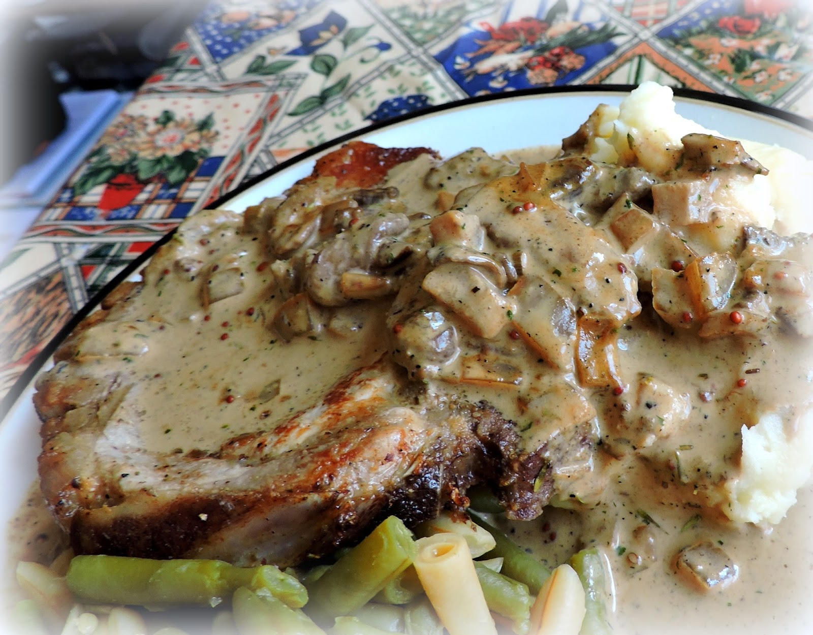 Pork Chops & Mushroom Gravy The English Kitchen