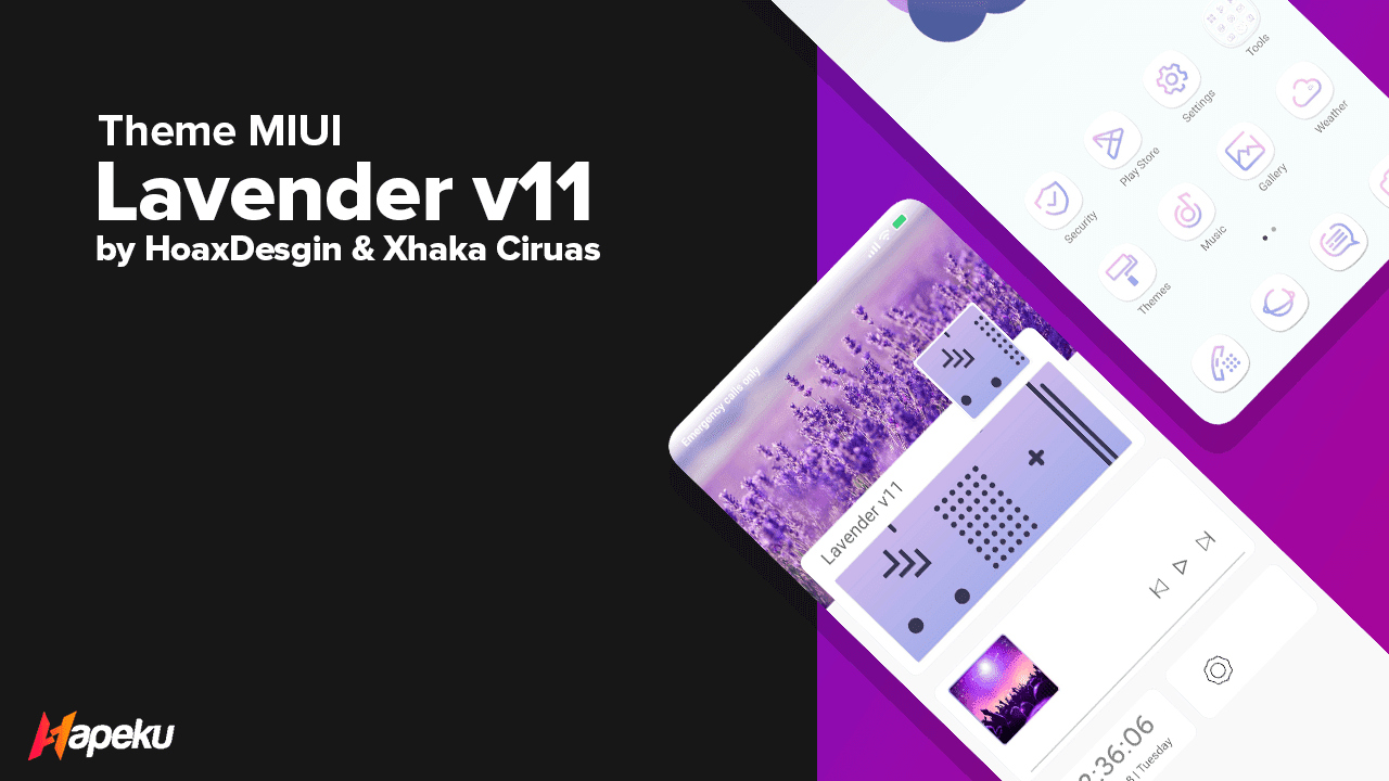 Theme Lavender v11 for MIUI 10 & 11 ( XIAOMI ) Theme Lavender v11 for MIUI 10 & 11 ( XIAOMI )