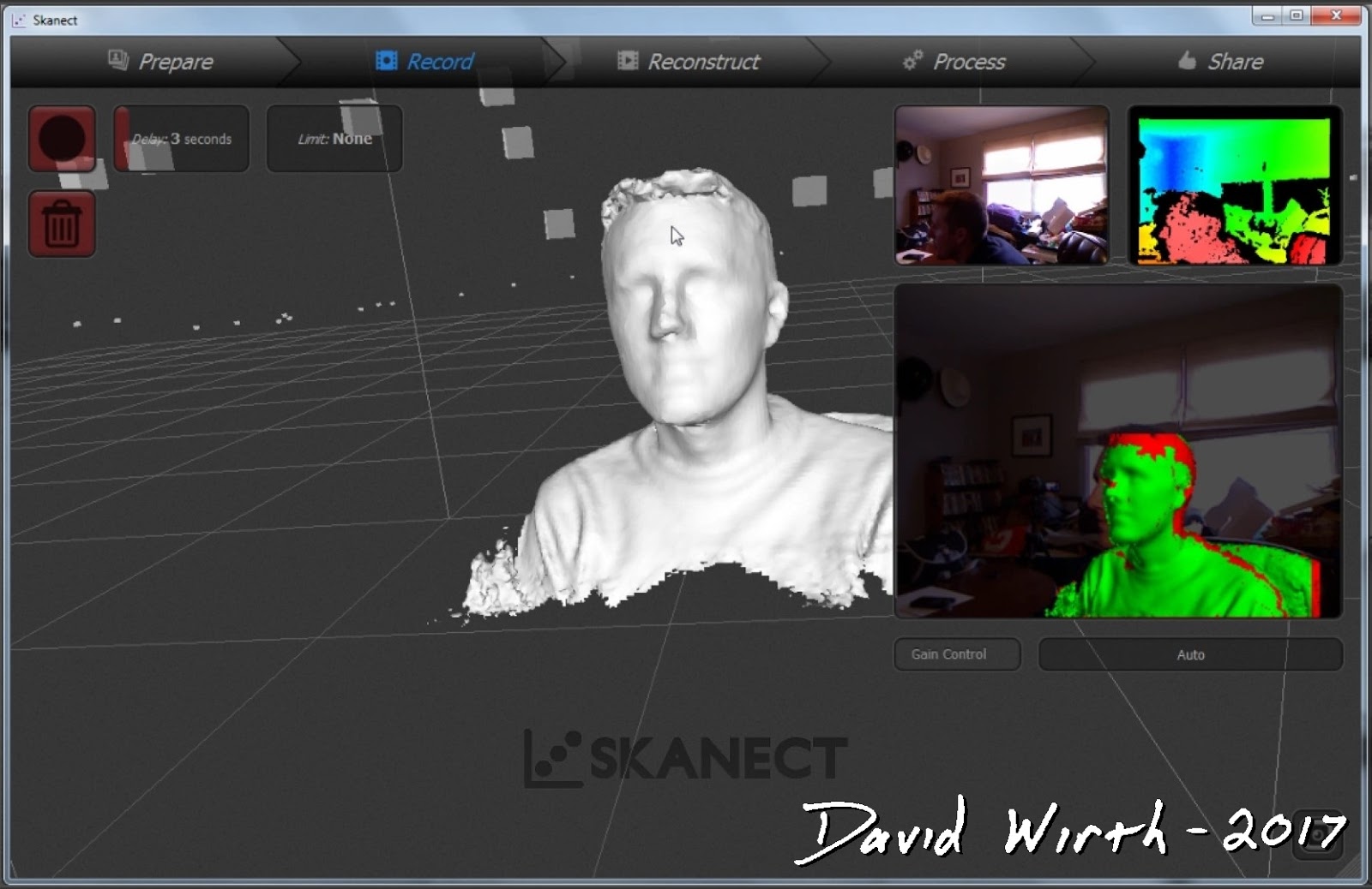 Scan and 3D Print Yourself XBOX Kinect 3D Printer