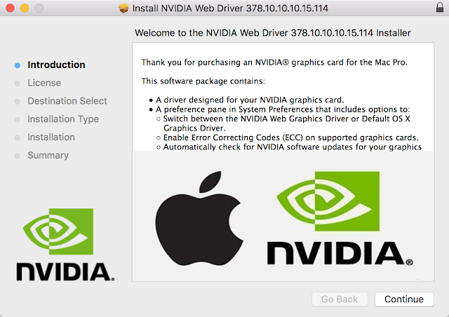 NVIDIA DRIVERS FOR MACOS